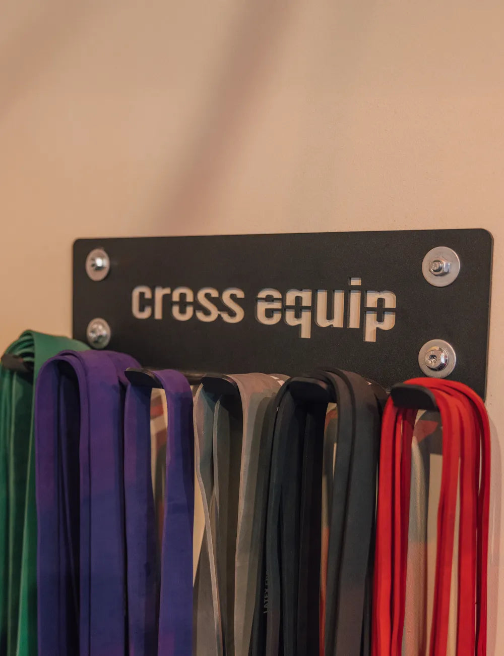 Jump Rope and Elastic Band Wall Mount