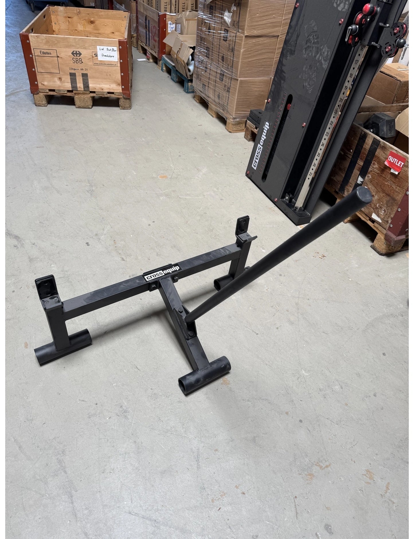 Double Barbell Jack (Ladehilfe für Stange)