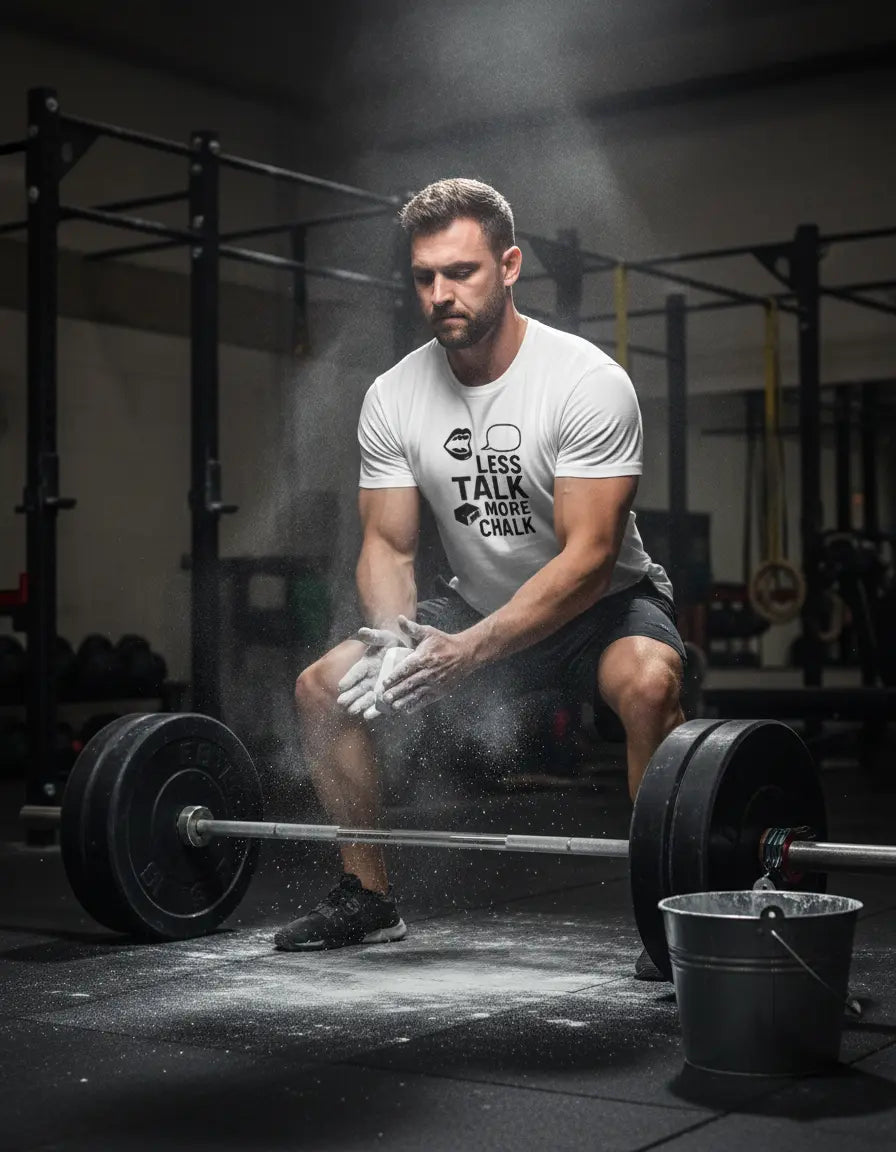 Less Talk More Chalk Shirt - Sumo