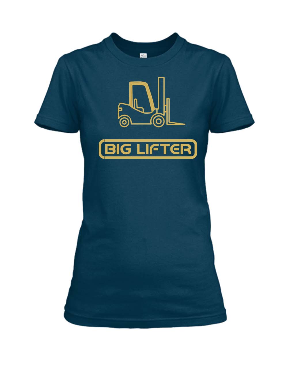 BIG LIFTER Athletic Damen T-Shirt - cross equip