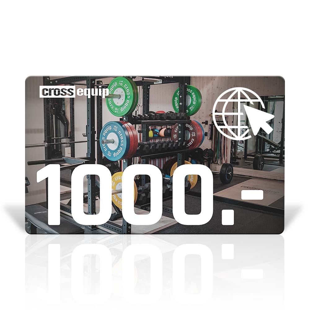 Digitaler Geschenkgutschein - cross equip