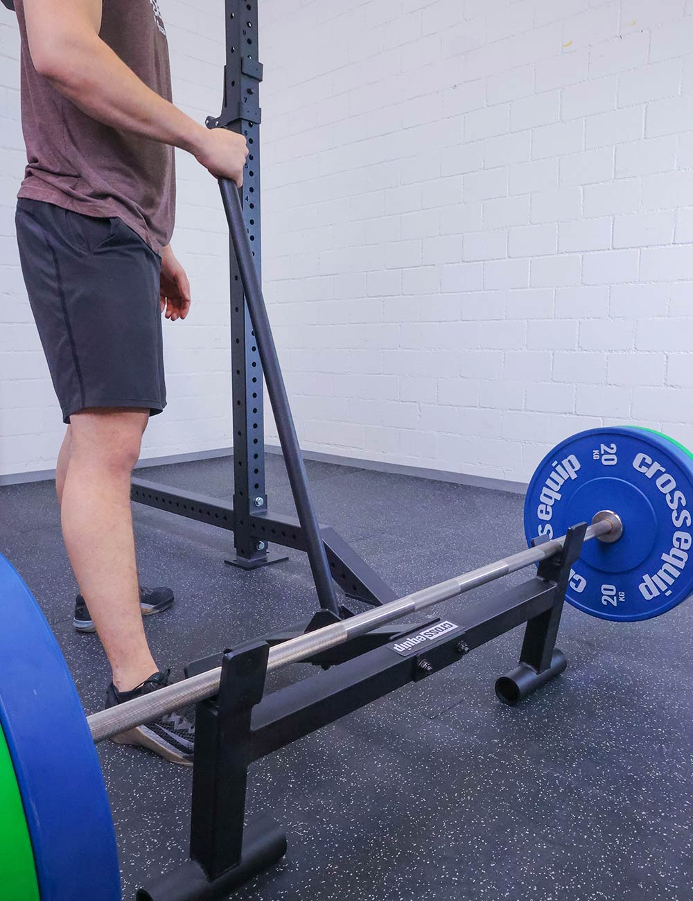 Double Barbell Jack (Ladehilfe für Stange) - cross equip