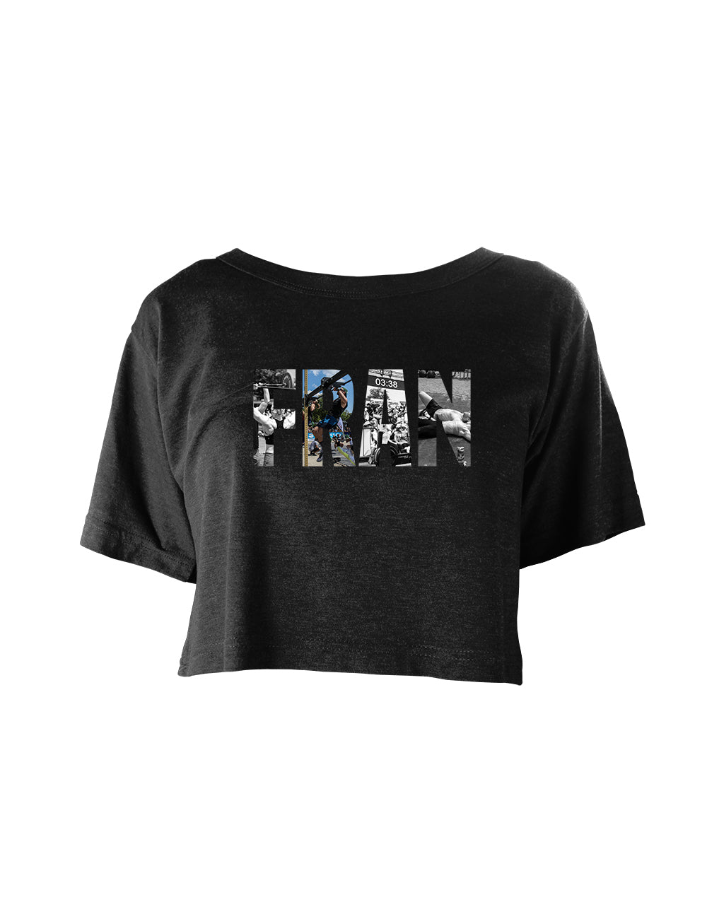 FRAN Damen Crop Top - cross equip