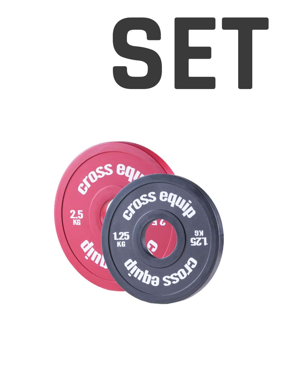 HG Change Plates Set 1.25kg 2.5kg - cross equip