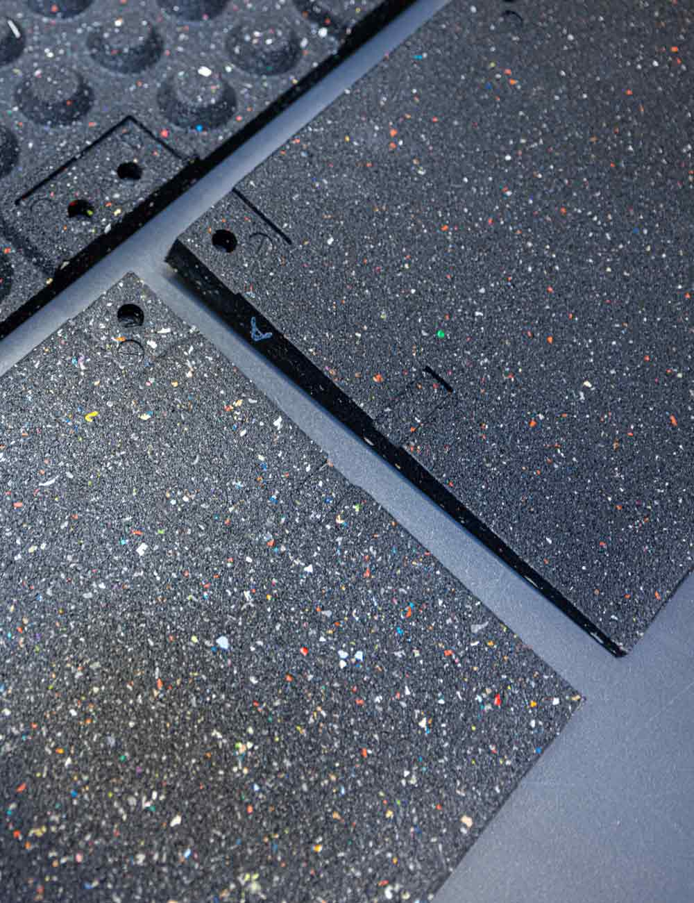 High Grade Dual Layer gerade Rampe (connectable) 25mm x 1m x 0.25m - cross equip