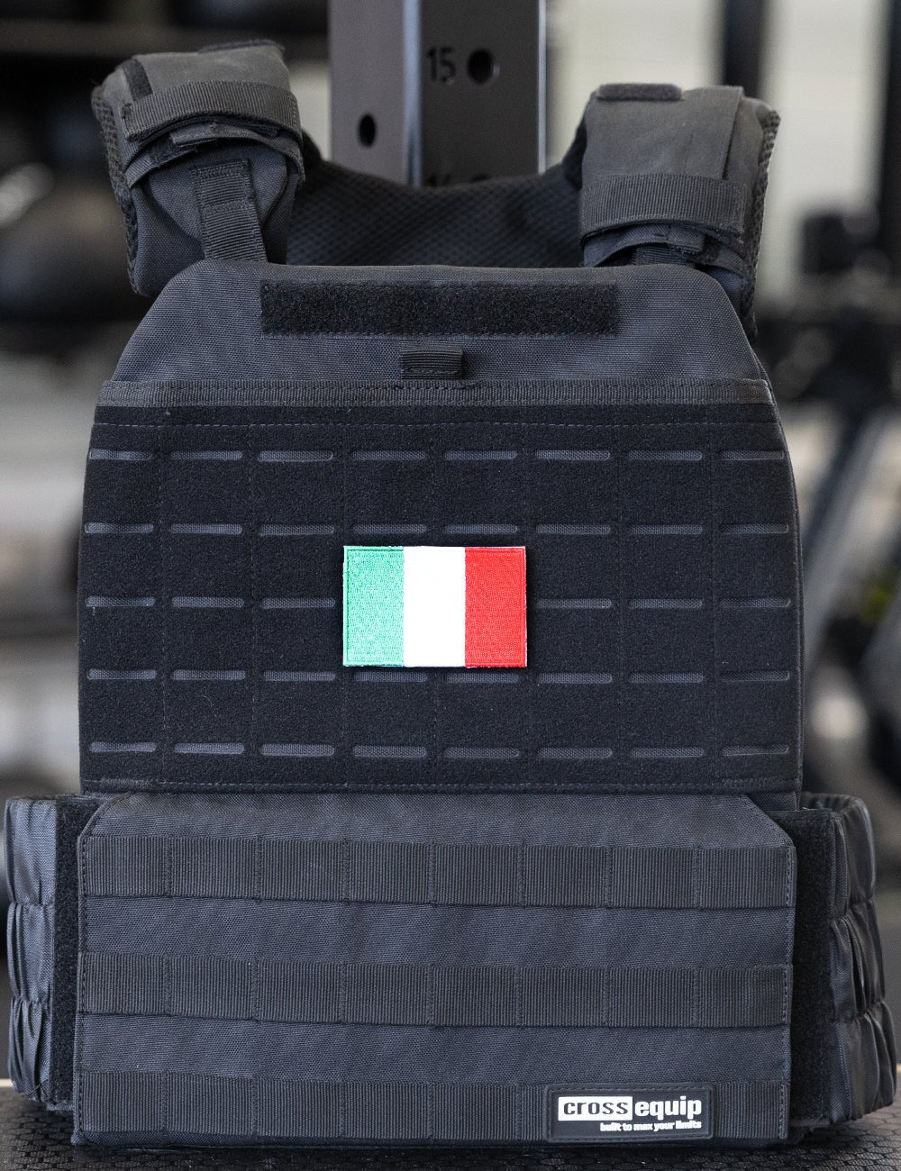 Italien Fahne Velcro Patch - cross equip