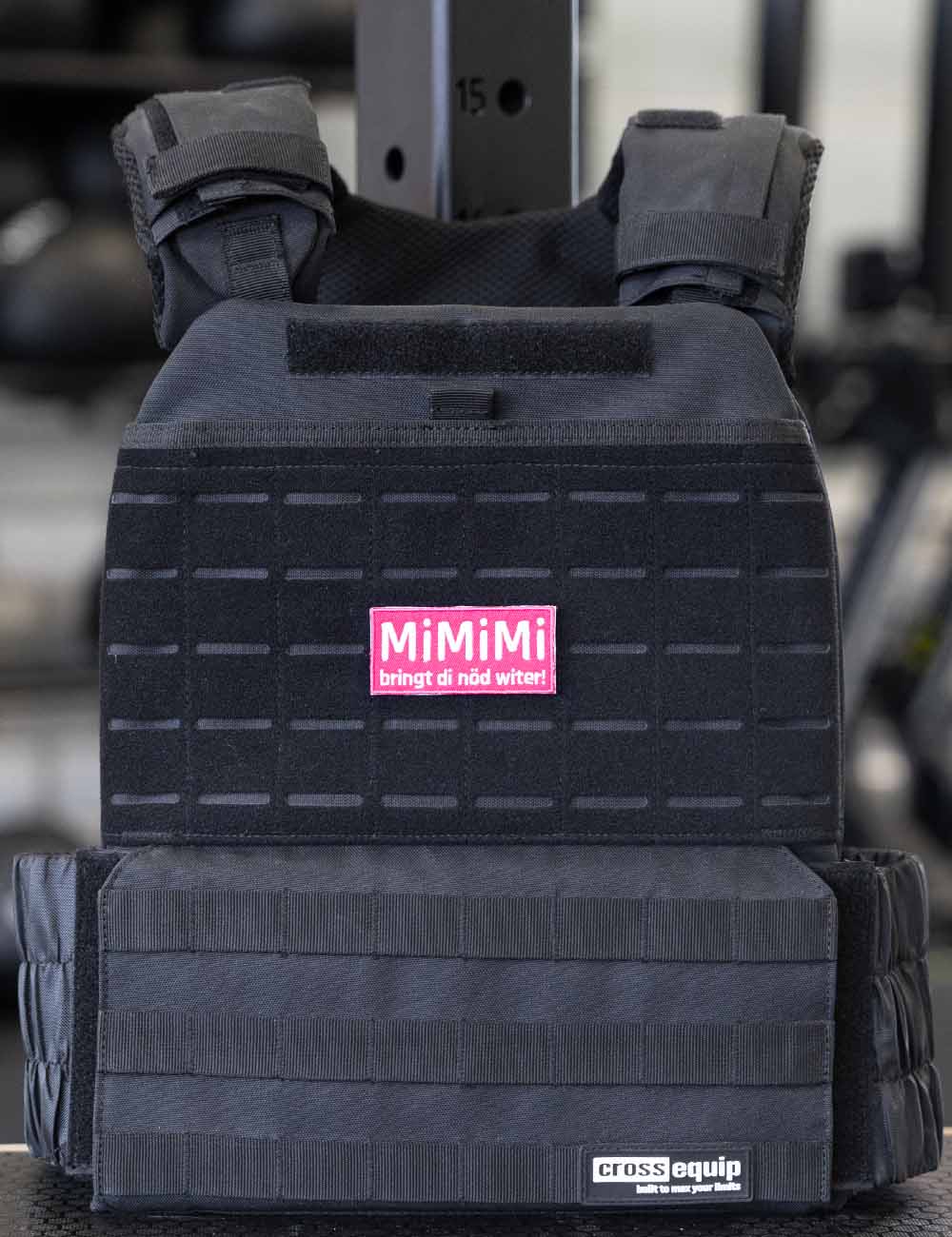 MiMiMi bringt di nöd witer! Velcro Patch - cross equip