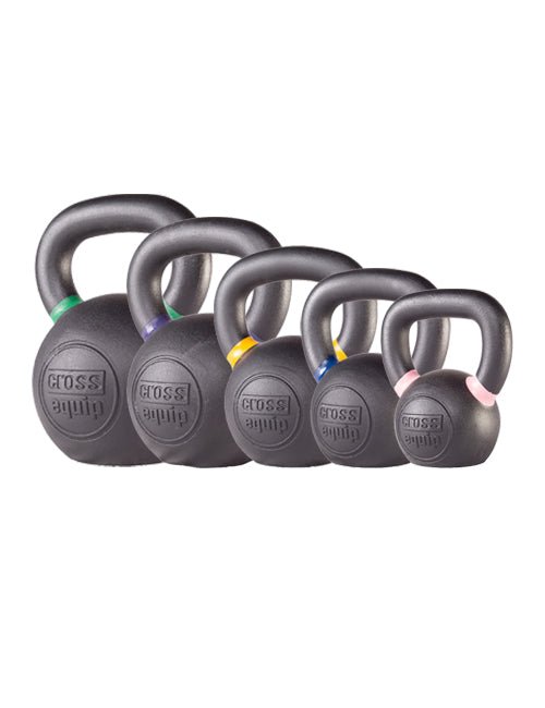 Powder Coated Kettlebell Starter Set - cross equip
