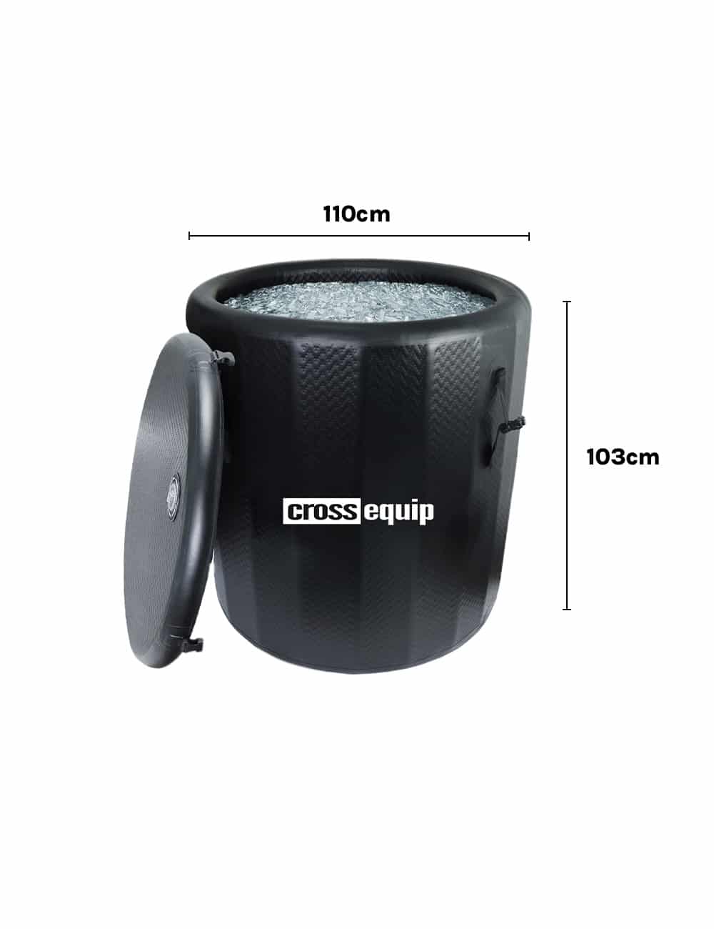 Runder Iso Eisbad Tub - cross equip