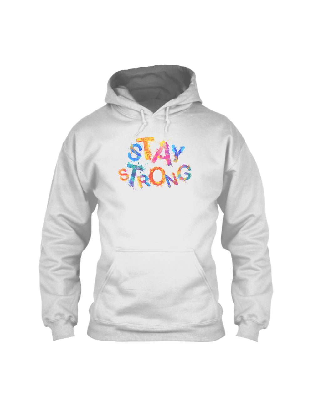 Stay Strong Herren Hoodie Light Oxford - cross equip
