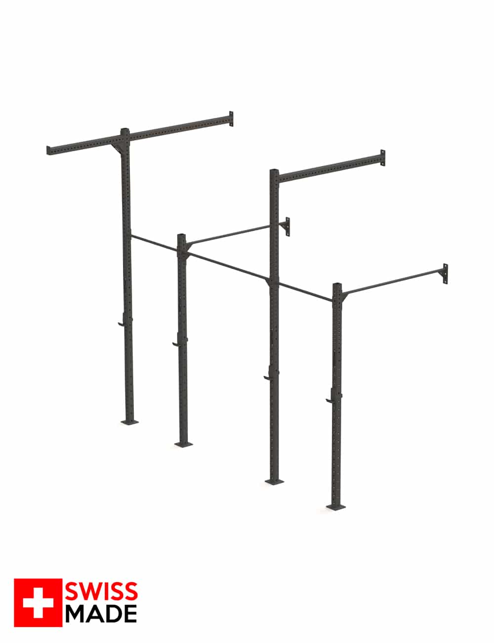 Swiss RIG 2 Stationen Wandmontage hoch - tief - cross equip