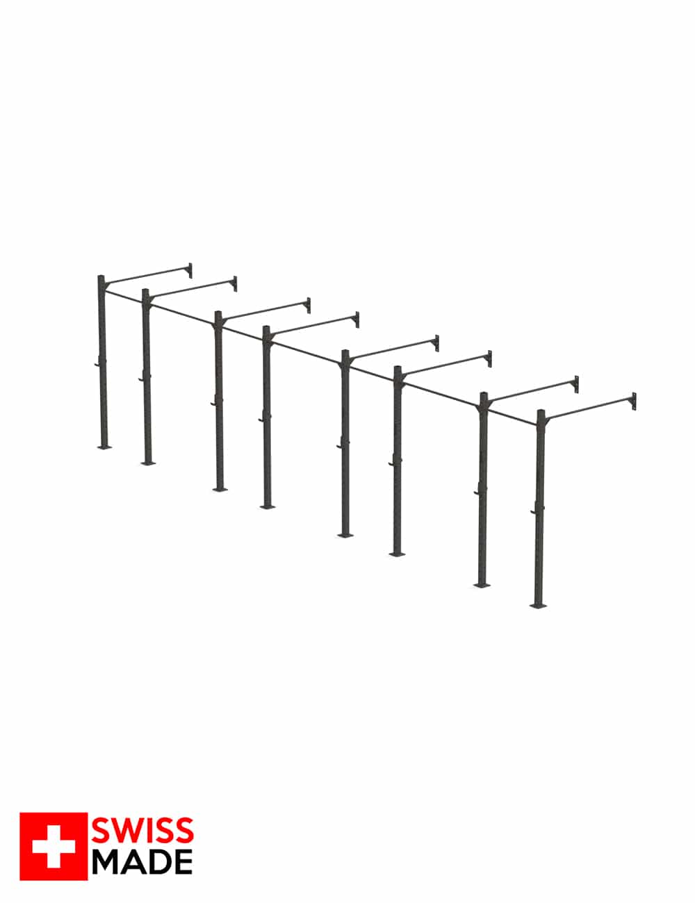 Swiss RIG 4 Stationen Wandmontage - cross equip