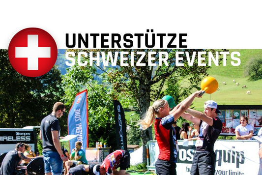 Mit cross equip unterstützt Du Schweizer Events!