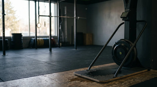 Concept2 SkiErg in einer CrossFit Box – Schweiss auf dem Trittbrett nach einem harten Workout