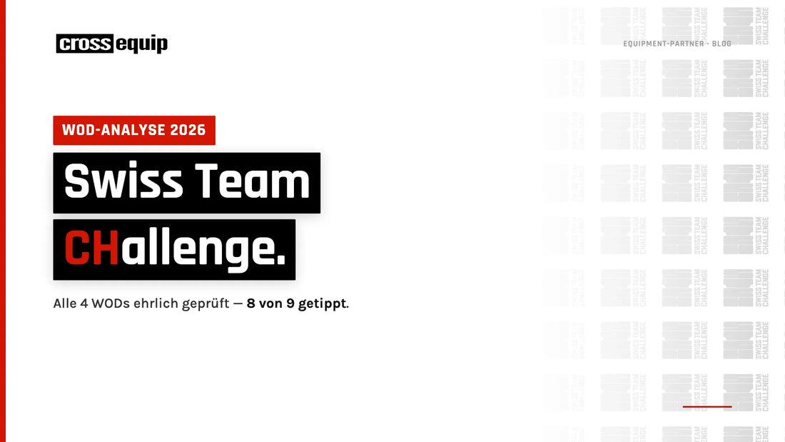 Swiss Team CHallenge 2026: WOD-Analyse