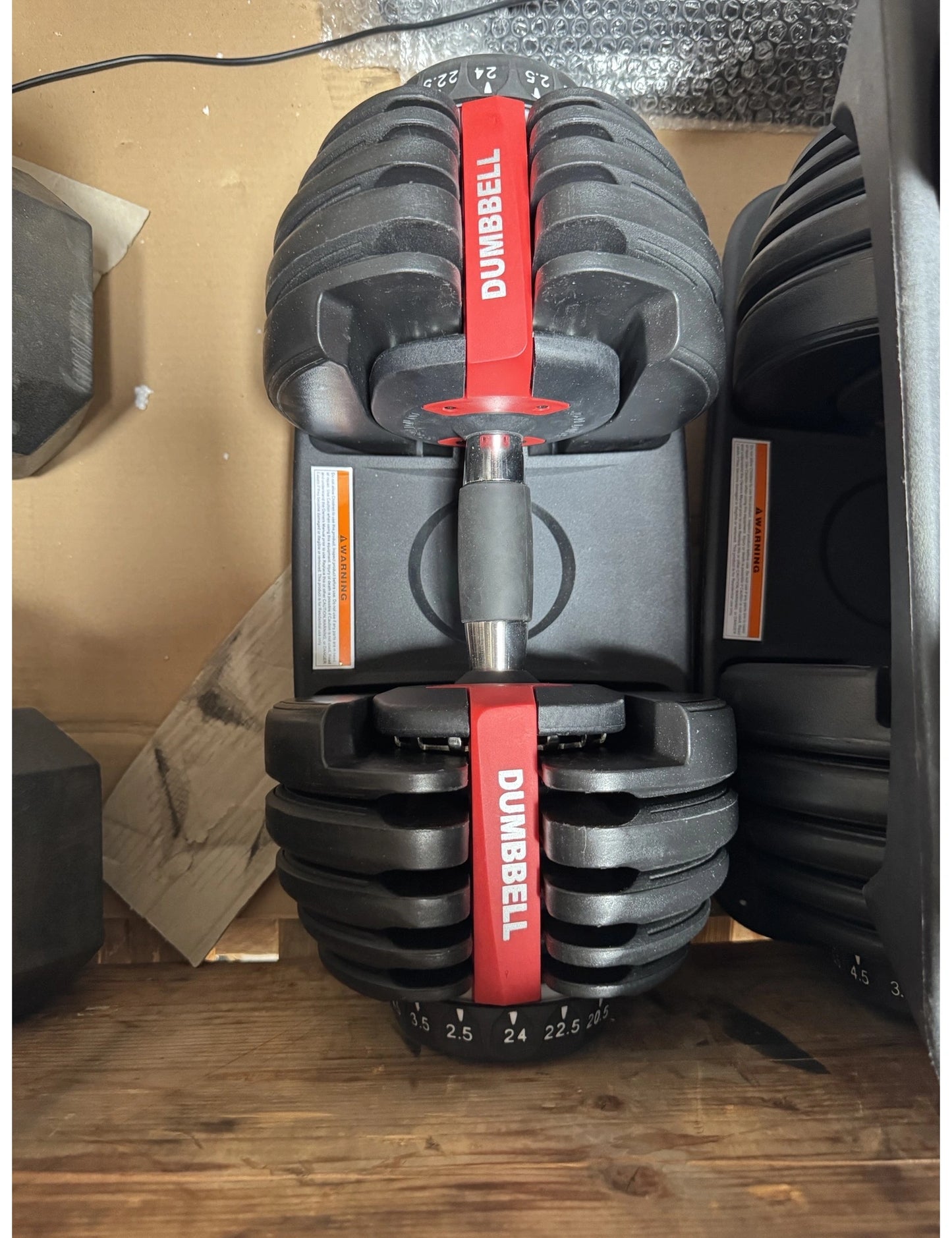 Verstellbare Kurzhantel 5 kg bis 24 kg - Adjustable Dumbbell