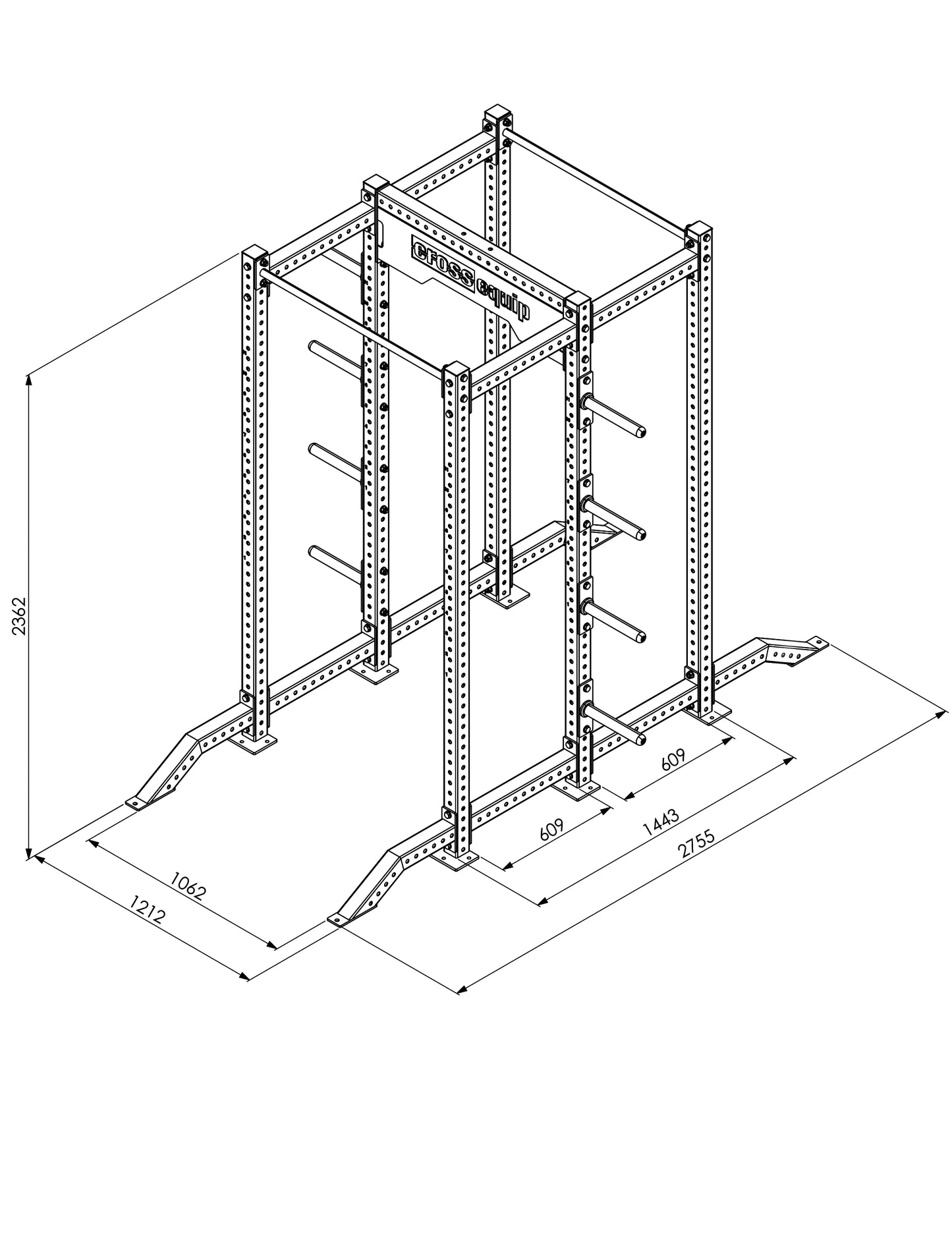 Double-Sided Rack 240 Small
