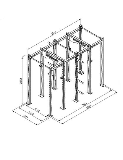 Double Sided Rack 220