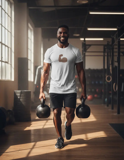 Biceps Emoji Shirt - Blk Carry