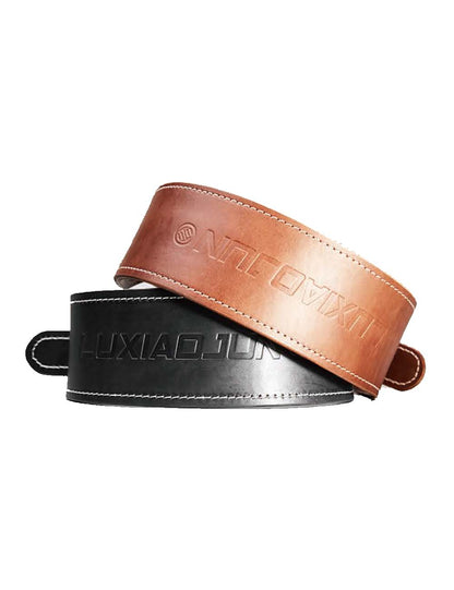 LUXIAJOUN Leather Weightlifting Belt