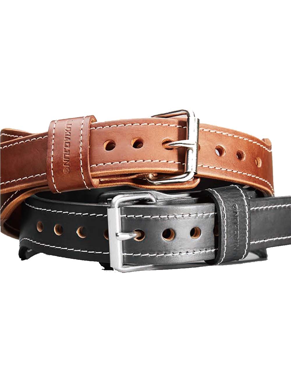 LUXIAJOUN Leather Weightlifting Belt