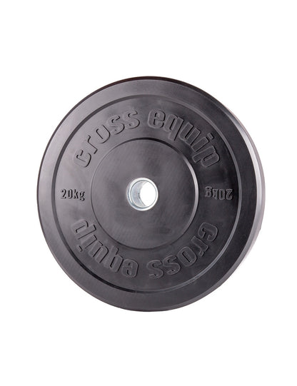 Schwarze Bumper Plates