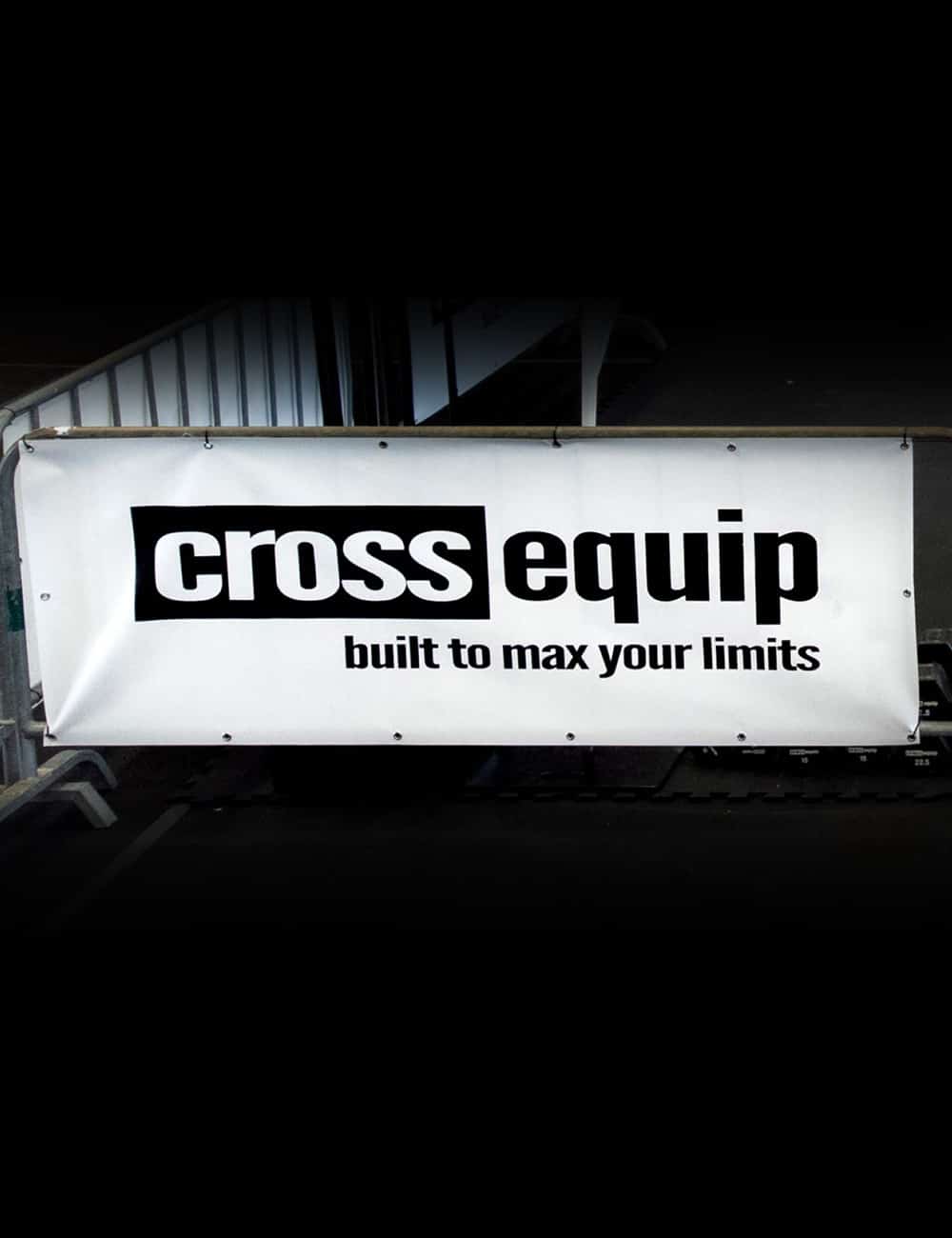 cross equip Banner 80cm x 220cm