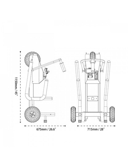 Xebex XT3 Plus Sled V2 - Schlitten für jeden Untergrund