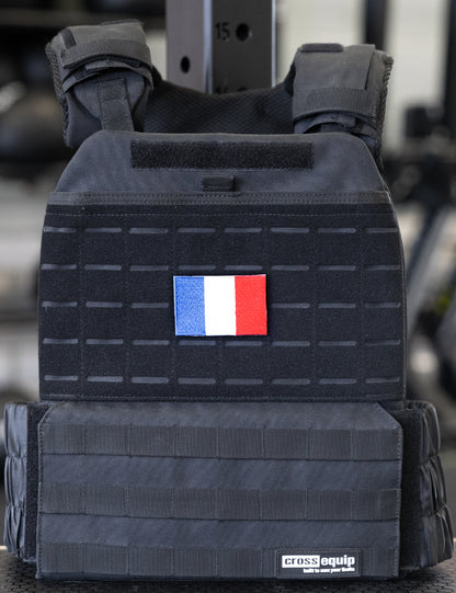 Frankreich Fahne Velcro Patch