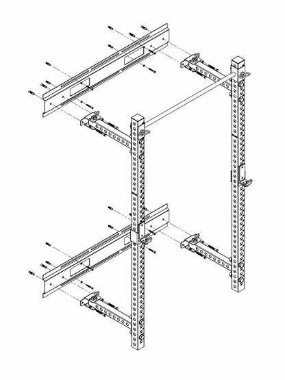 Foldable Wall Mount - Faltbares Wand Rack