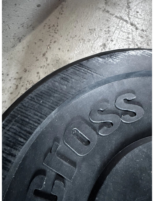 High Grade Black Bumper Plate