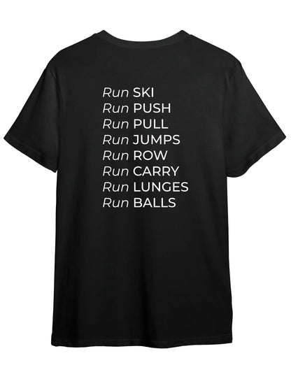 HYROX Movements Shirt | Alle 8 Disziplinen Design