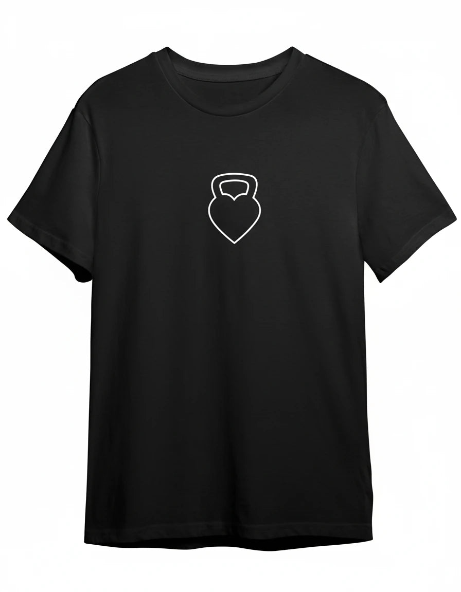 Kettlebell Love Shirt Gross in KB mit LOVE Druck