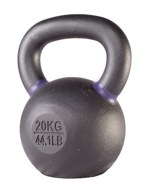 Gusseisen Kettlebell Powder Coated