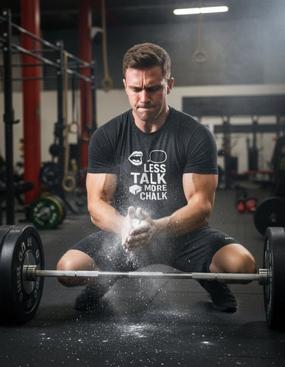 Less Talk More Chalk Shirt - Squat