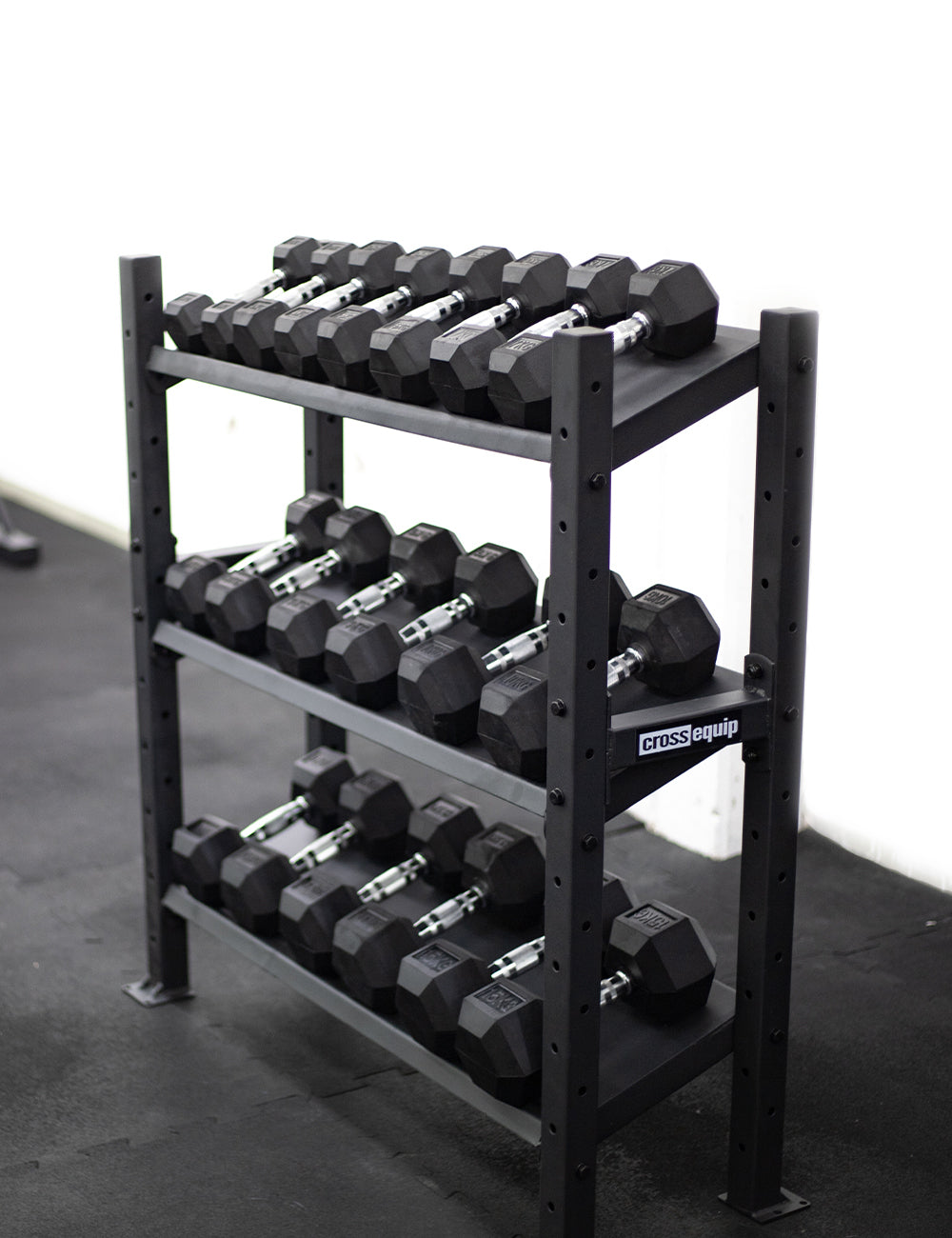 Long Storage 3`er Dumbbell Rack (Set)