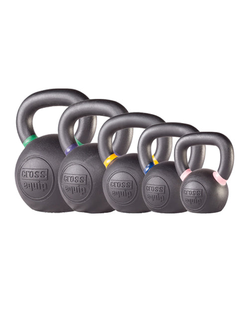 Powder Coated Kettlebell Starter Set