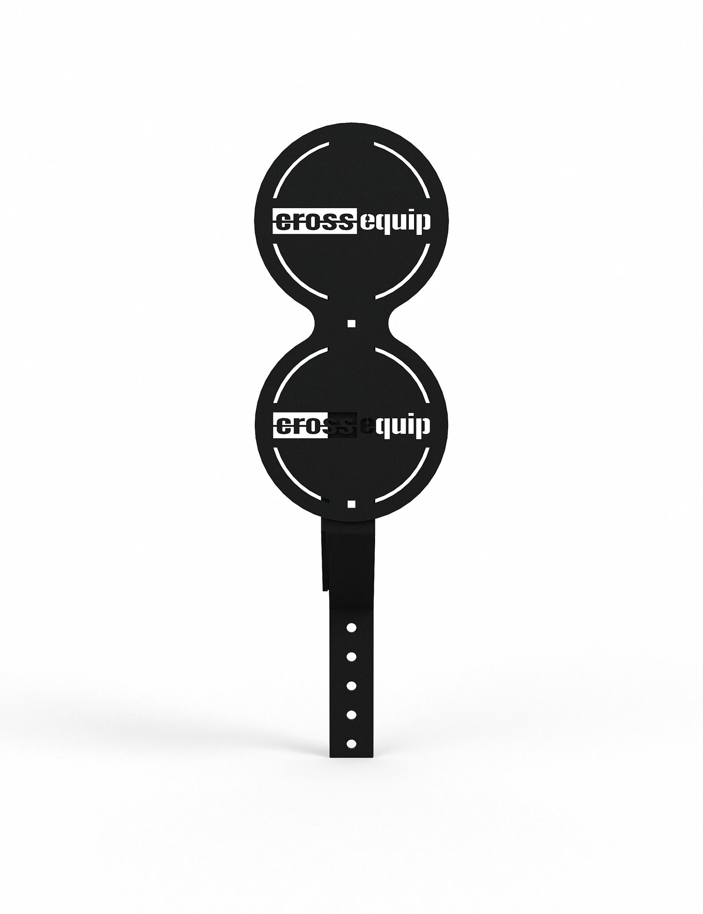 Double Wall Ball Target mit 30 cm Zielscheibe – A-Line, Frontansicht