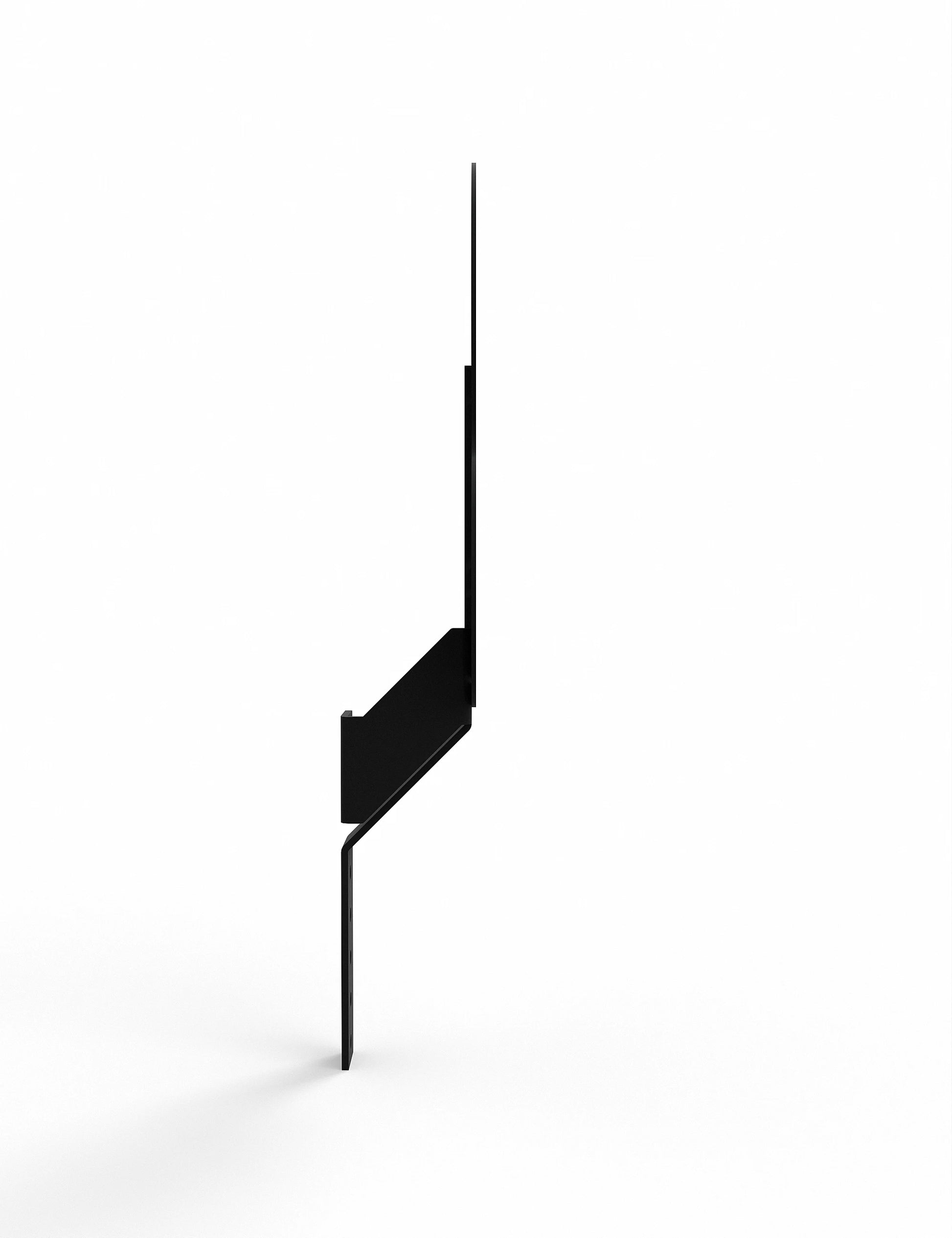 Double Wall Ball Target am Rack – A-Line, Seitenansicht links