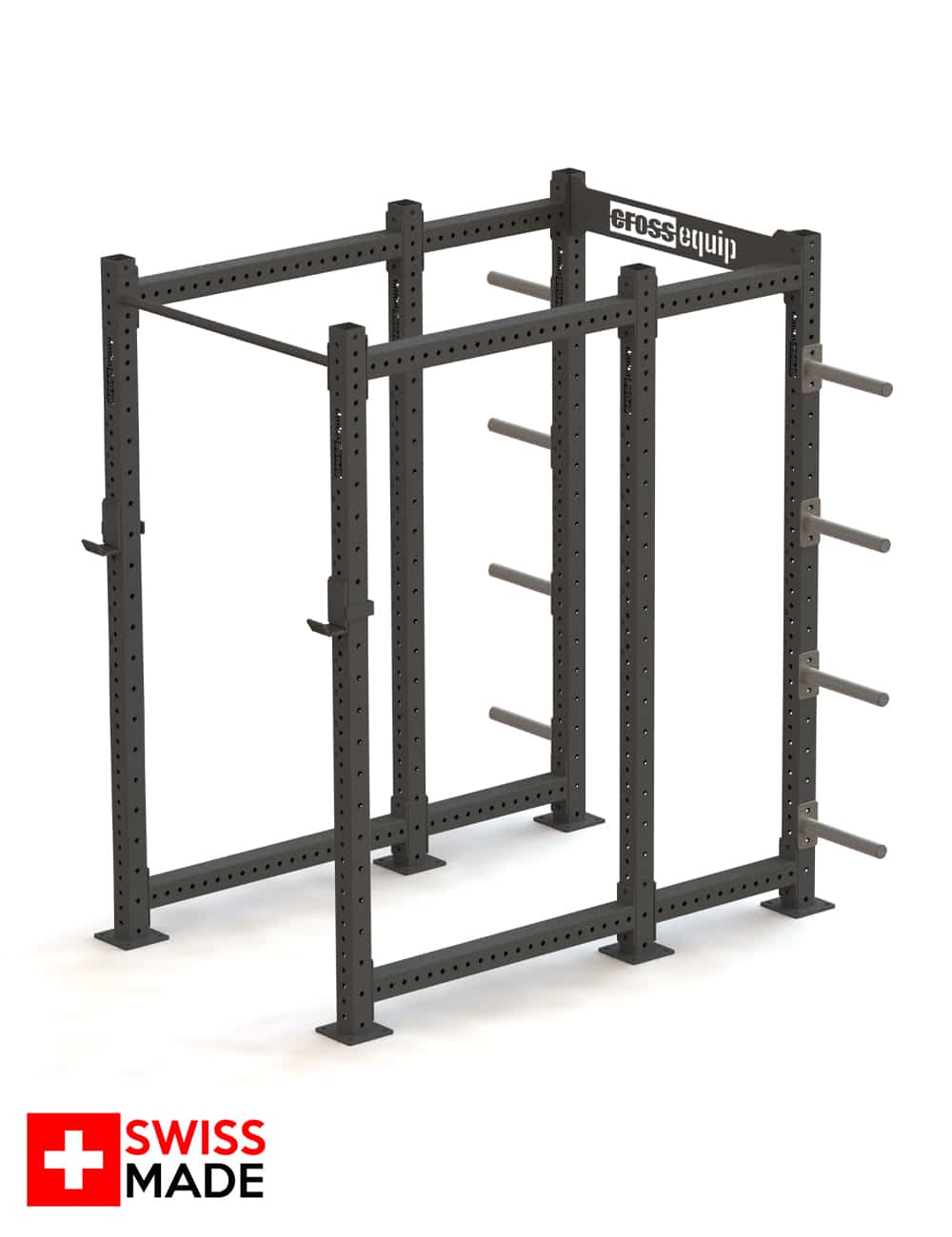 Swiss Power Rack mit Plateholder