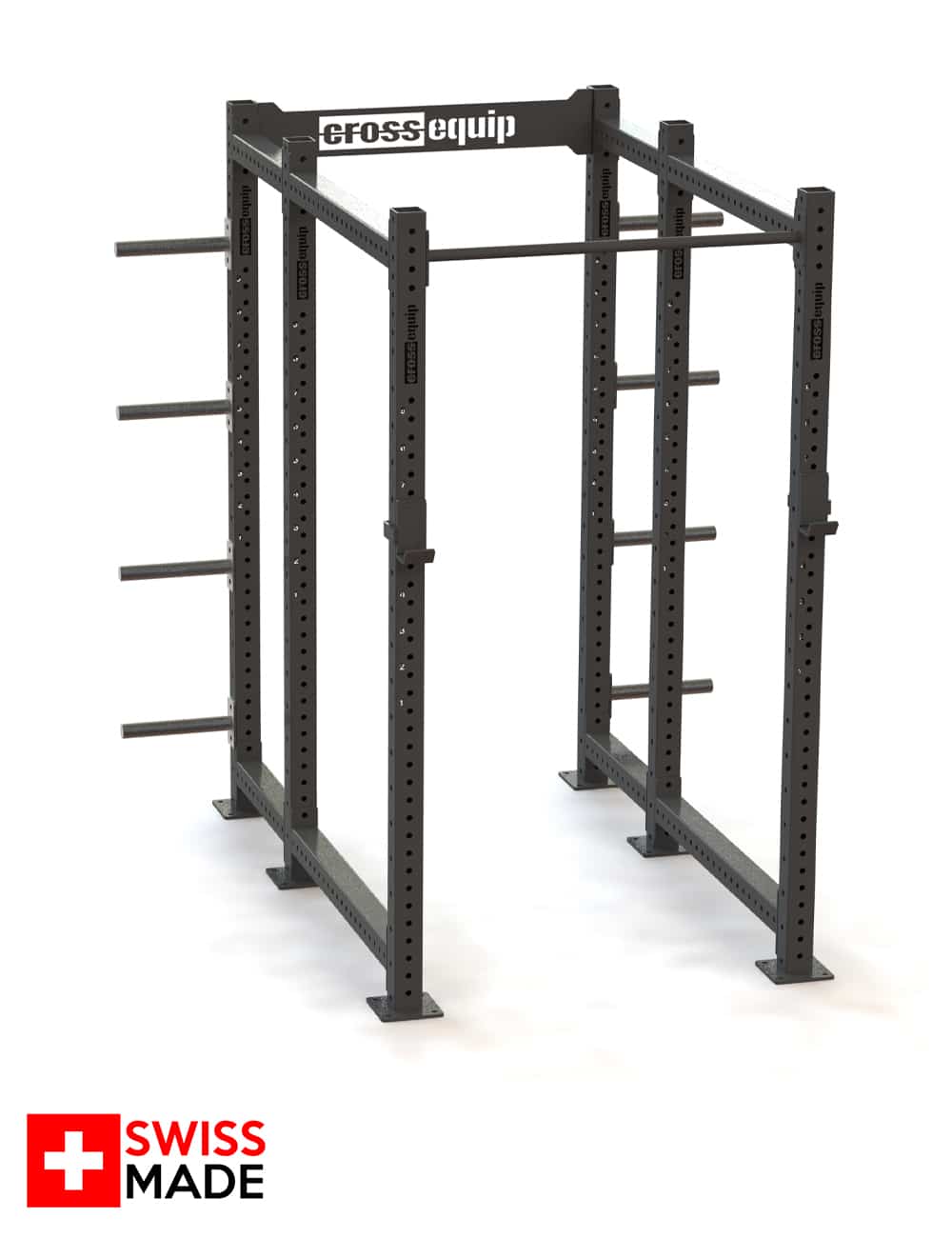 Swiss Power Rack mit Plateholder