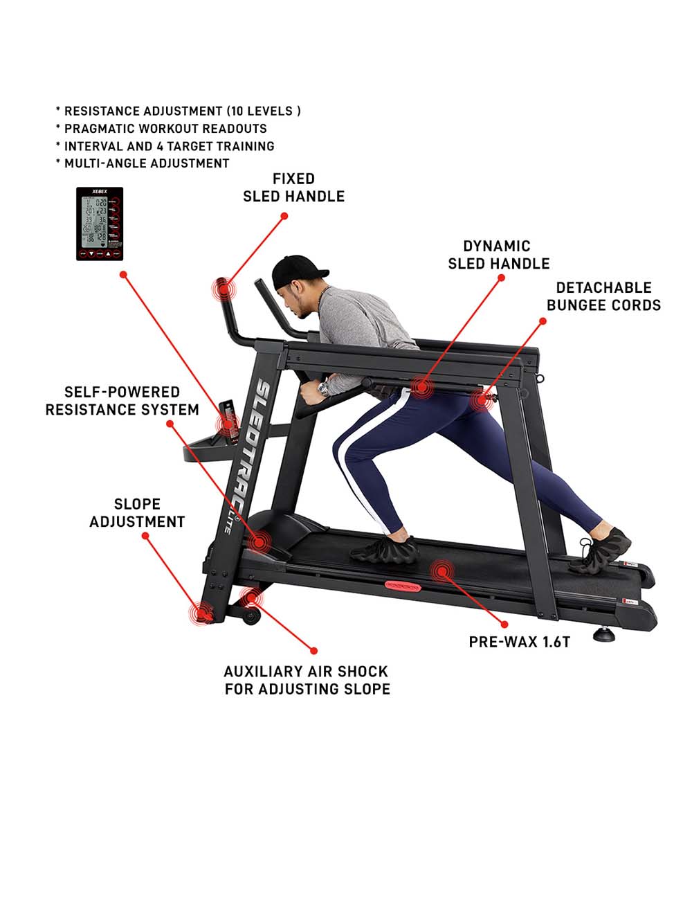 Xebex Sledtrac Lite 5000