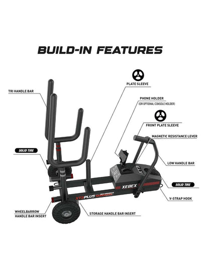 Xebex XT3 Plus Sled V2 - Schlitten für jeden Untergrund