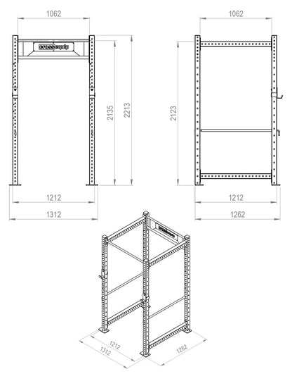 CPR-150 Power Rack Standard