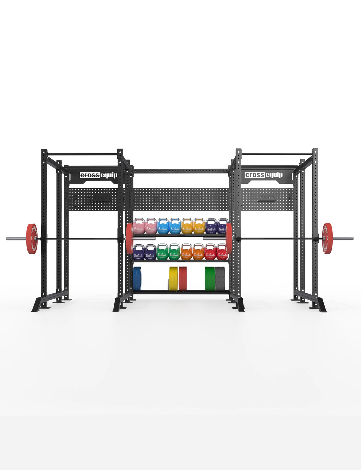Basketball Rack Build Athletic Team Rack Build – A-Line Power Rack with Storage – cross equip