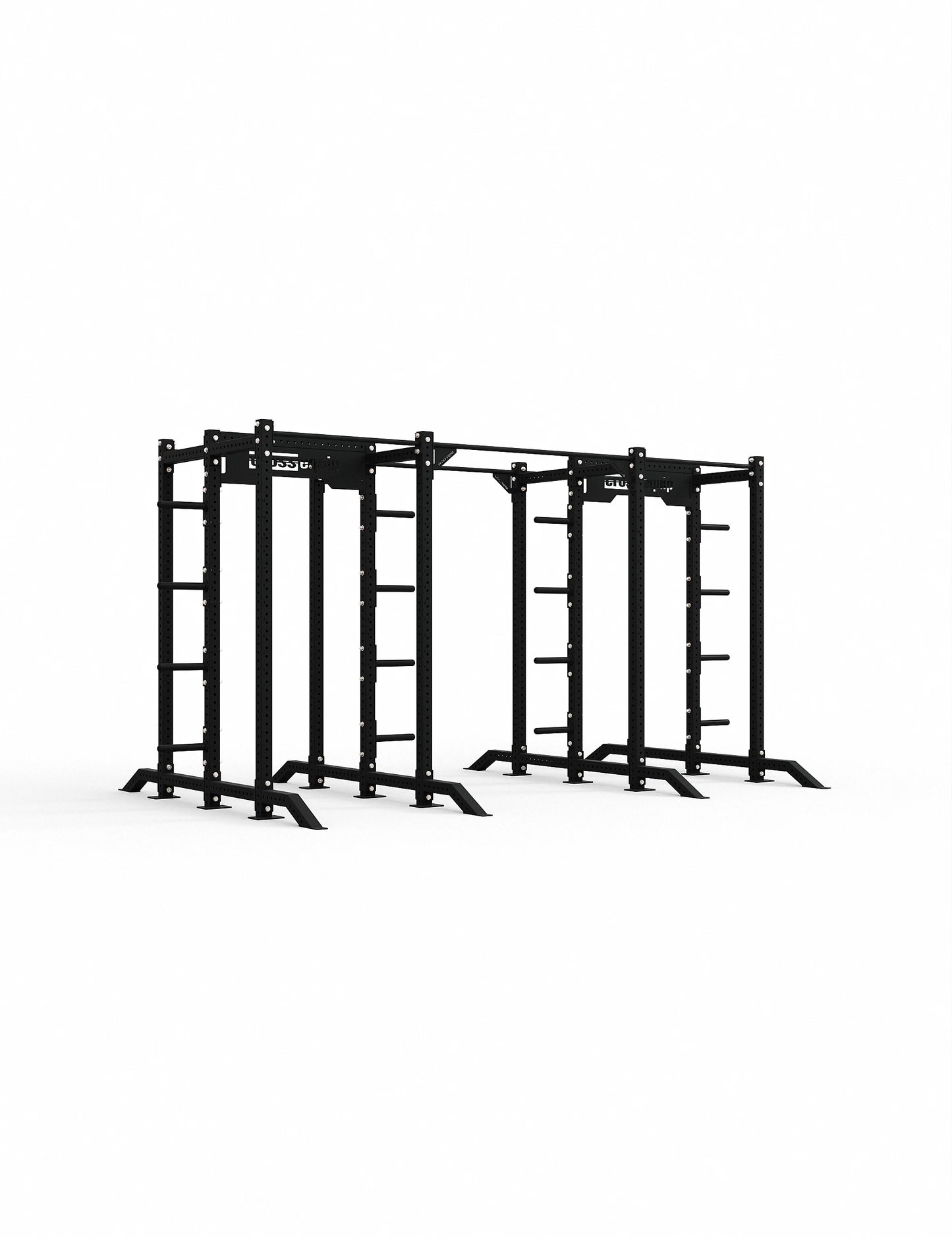 Double Sided Squat Rack 240 für 4 Athleten – A-Line, Ansicht von vorne links