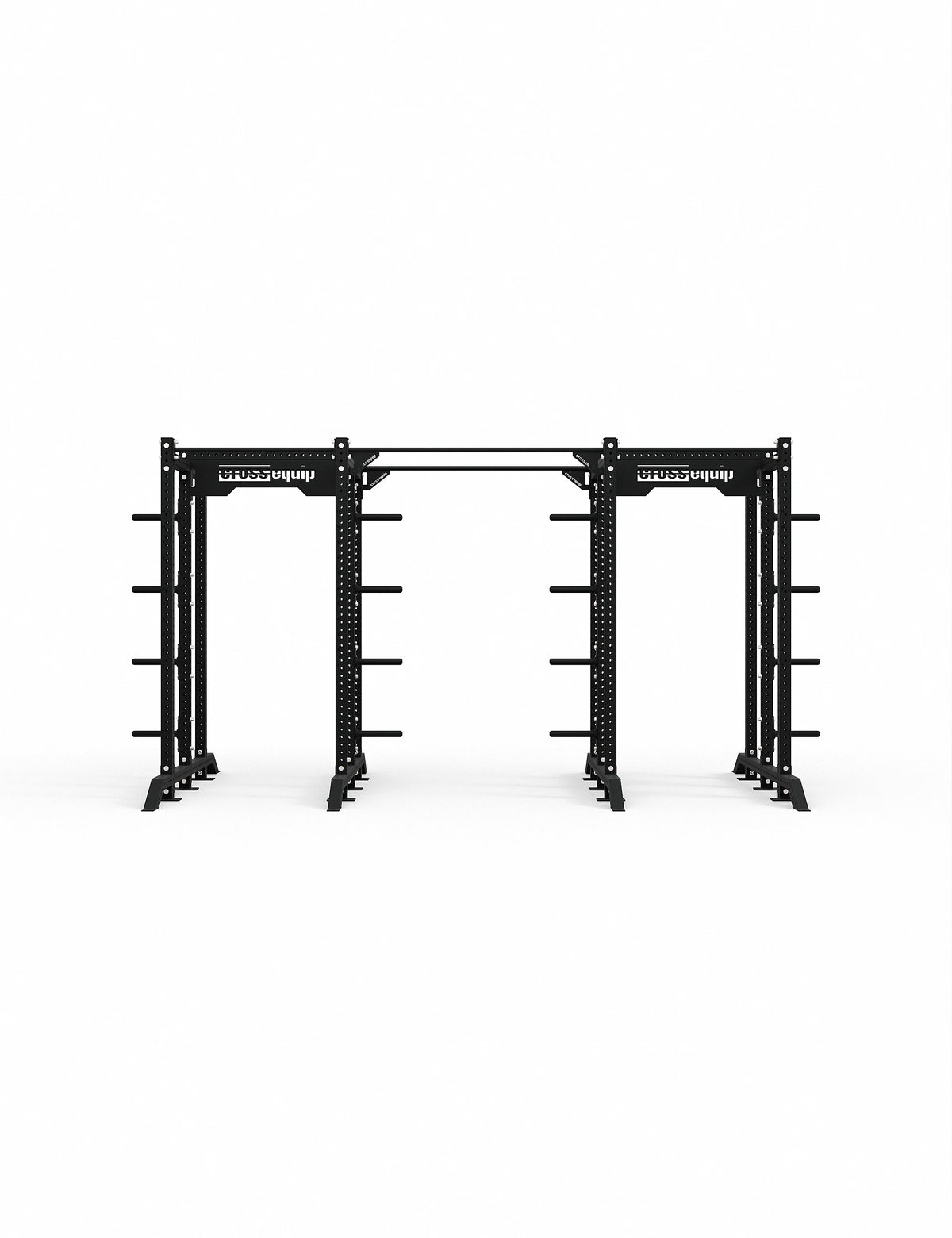 Dual Sided Rack Double Sided Squat Rack – 4 Plätze + Pull-up | cross equip