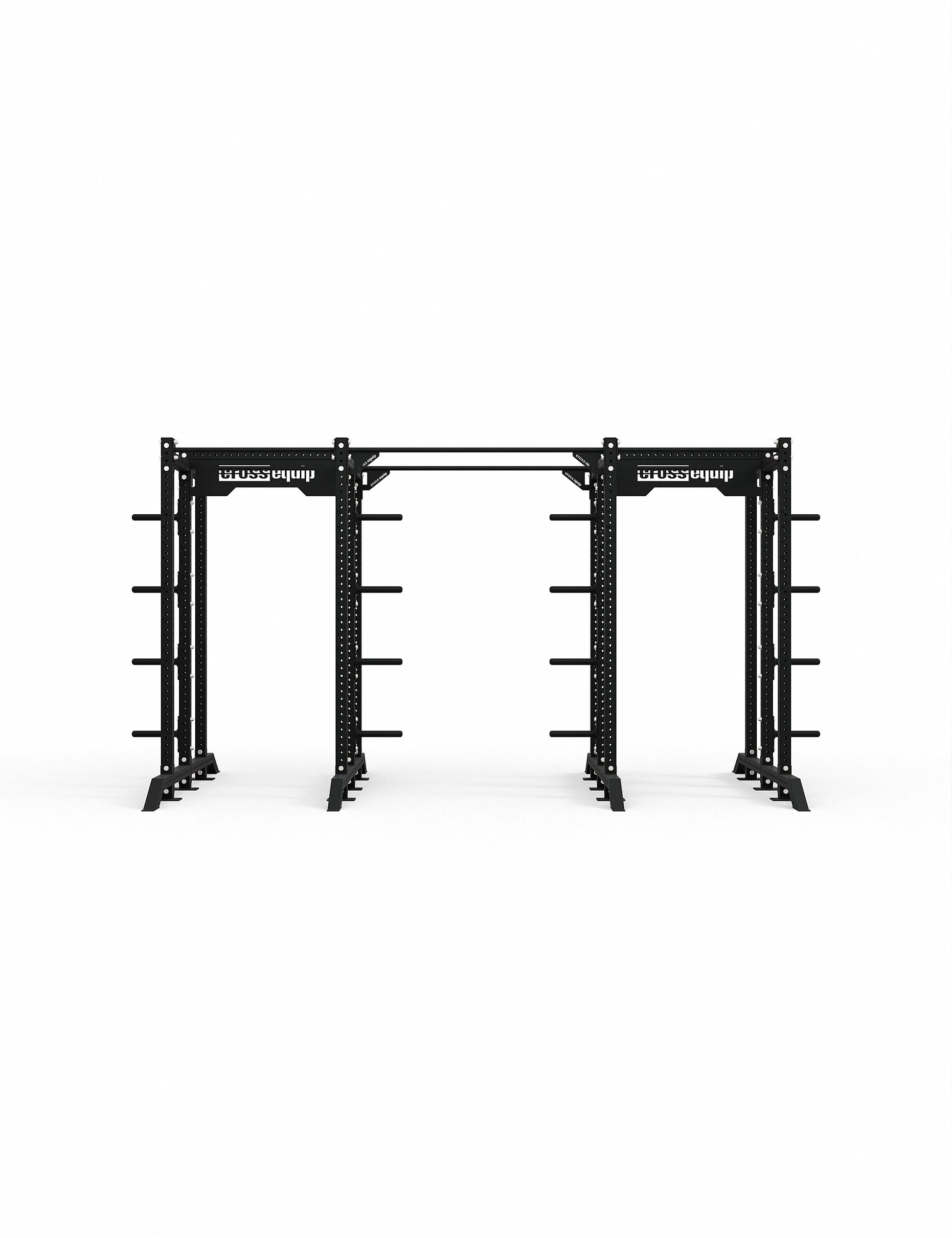 Double Sided Squat Rack 240 mit Pull-up Bar – A-Line, Frontansicht