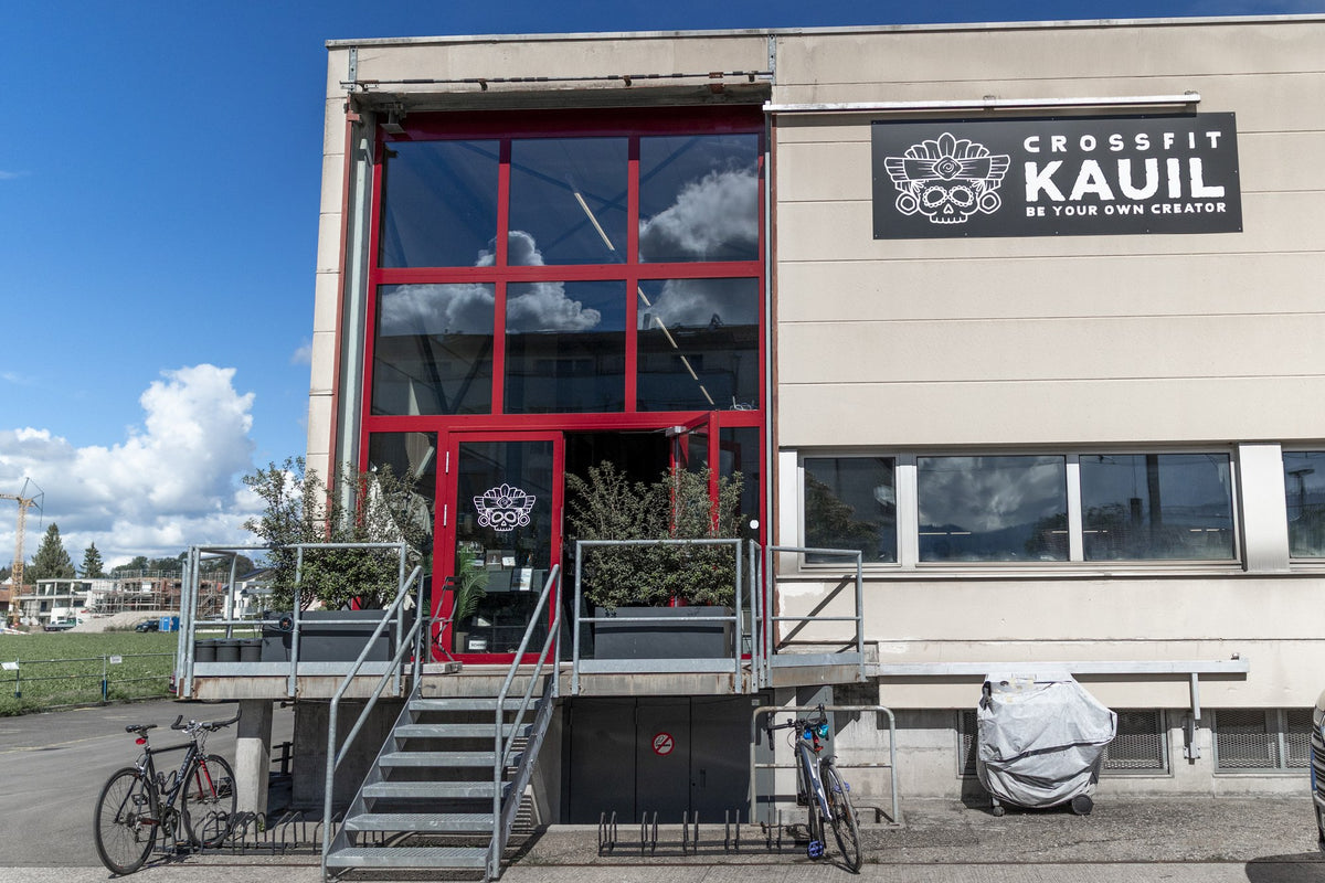 CrossFit Kauil in Jona - Trainingshalle mit cross equip Ausstattung