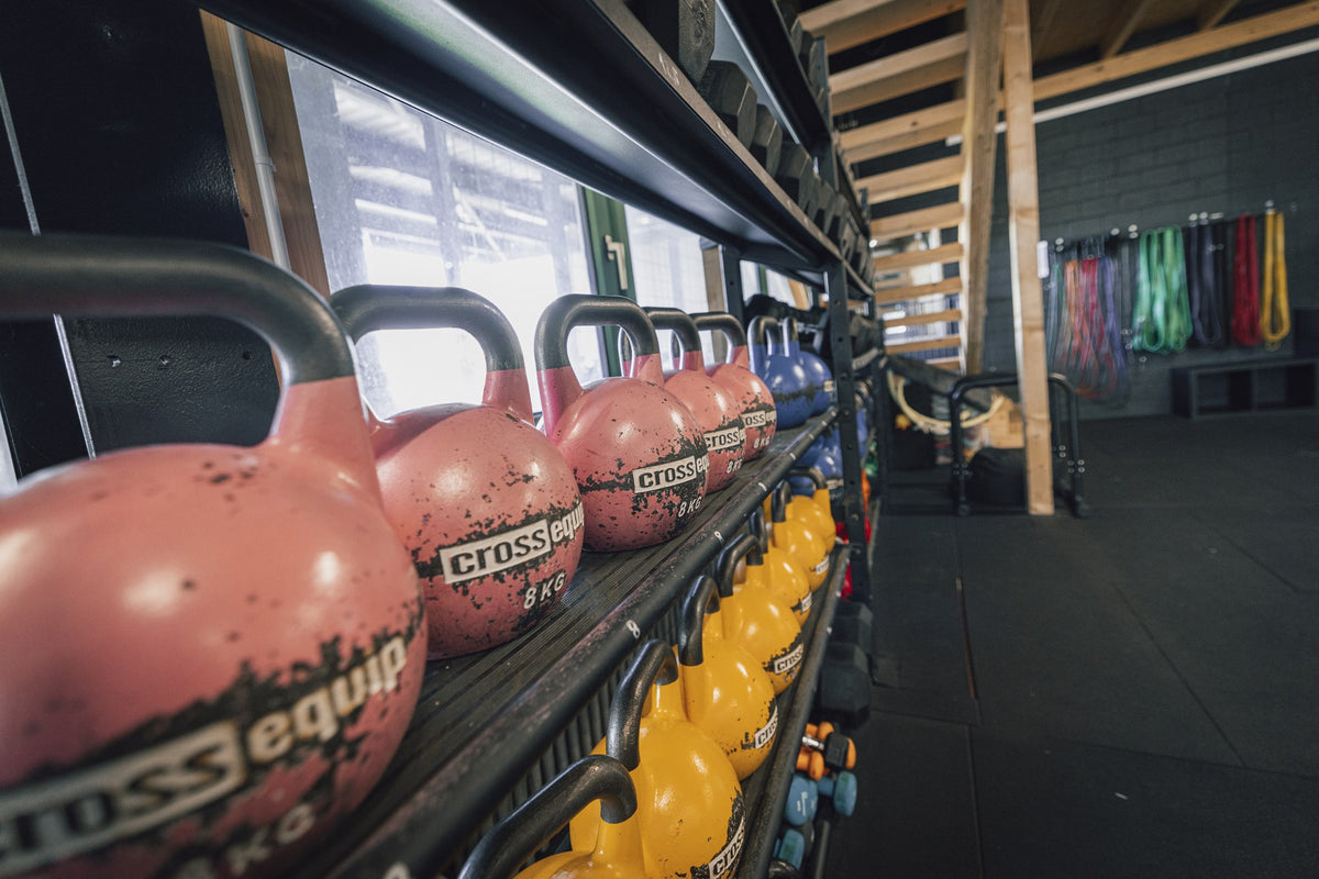 CrossFit Kauil in Jona - Trainingshalle mit cross equip Ausstattung